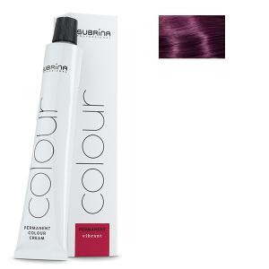 Vopsea de par permanenta Subrina Professional Vibrant Colour 6/67, Blond Inchis Beaujolais, 100ml