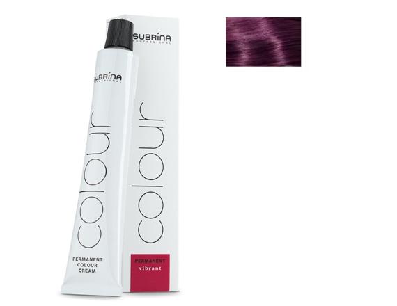 Vopsea de par permanenta Subrina Professional Vibrant Colour 6/67, Blond Inchis Beaujolais, 100ml