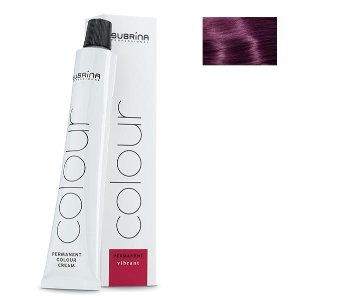 Vopsea de par permanenta Subrina Professional Vibrant Colour 6/67, Blond Inchis Beaujolais, 100ml
