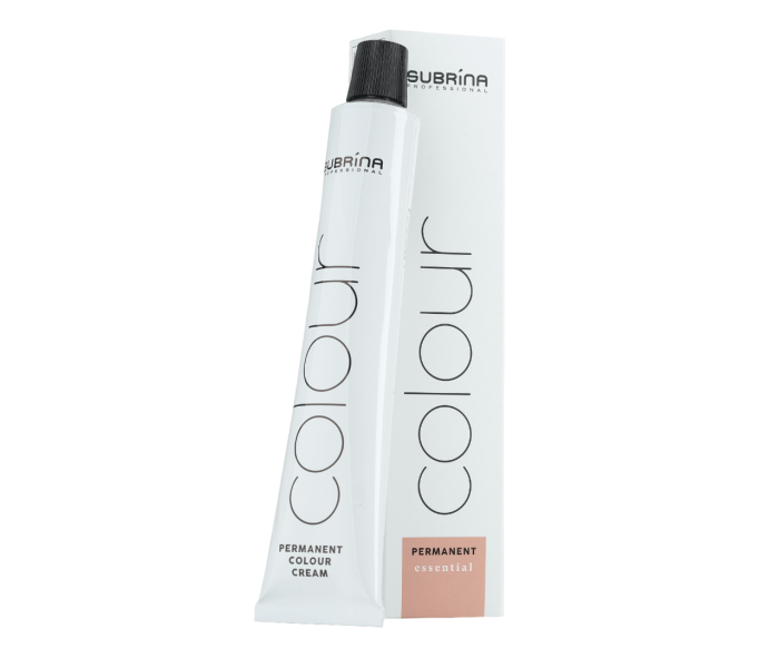 Vopsea de par permanenta Subrina Professional Essential Colour 9/77, Blond Foarte Deschis Castaniu Intens, 100ml