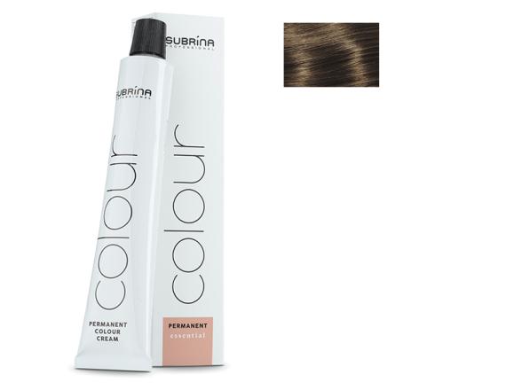 Vopsea de par permanenta Subrina Professional Essential Colour 6/8, Blond Inchis Mat, 100ml