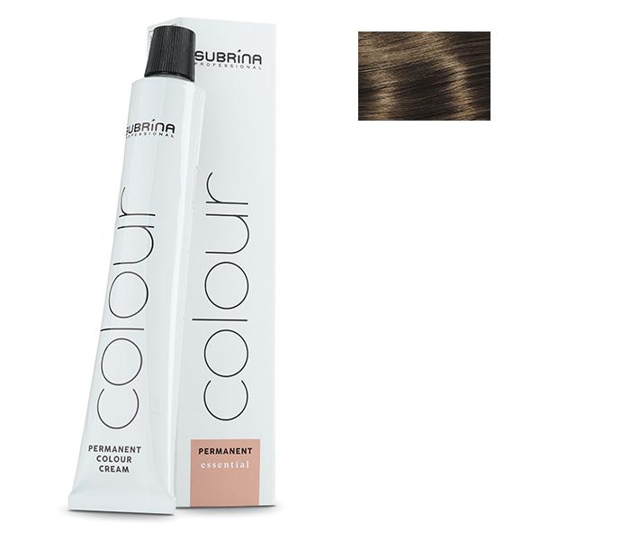 Vopsea de par permanenta Subrina Professional Essential Colour 6/8, Blond Inchis Mat, 100ml