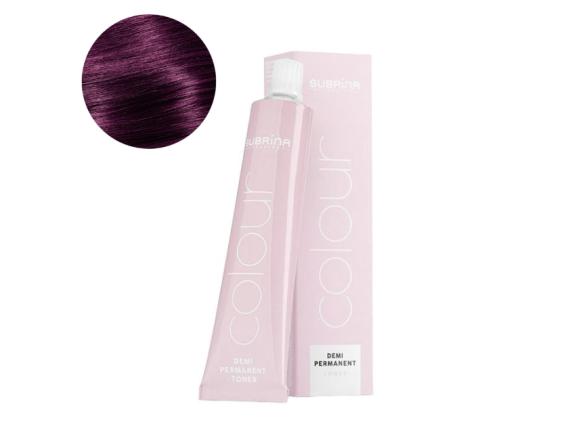 Vopsea de par demi-permanenta Subrina Professional Toner Colour 5/67, Castaniu Deschis Beaujolais, 60ml