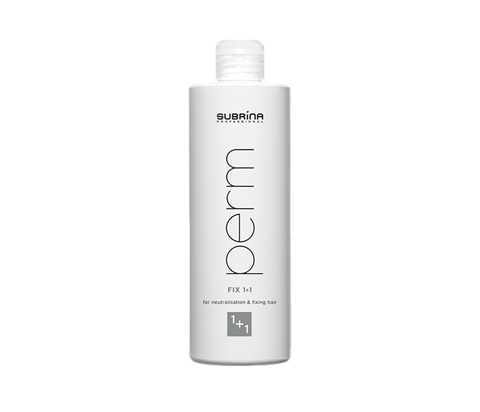 Lotiune neutralizanta si fixatoare pentru permanent Subrina Professional Perm Fix 1+1, 450ml