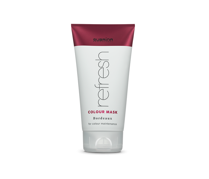 Masca nuantatoare Subrina Professional Refresh Bordeaux, Bordo, 150ml
