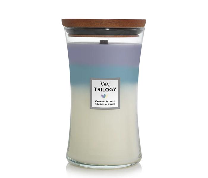 WoodWick Calming Retreat, Lumanare Parfumata, 453.6g
