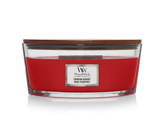 WoodWick Crimson Berries, Lumanare Parfumata, 453.6g