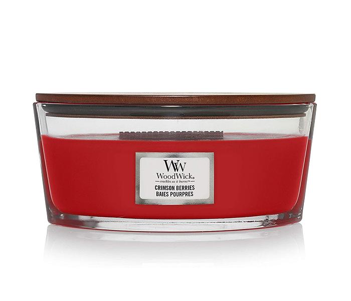 WoodWick Crimson Berries, Lumanare Parfumata, 453.6g