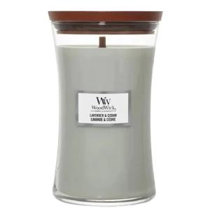 WoodWick Lavender And Cedar, Lumanare Parfumata, 609.5g