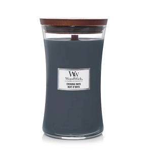 WoodWick Evening Onyx, Lumanare Parfumata, 609.5g