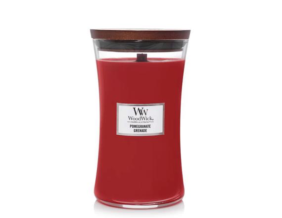 WoodWick Pomegranate, Lumanare Parfumata, 609.5g