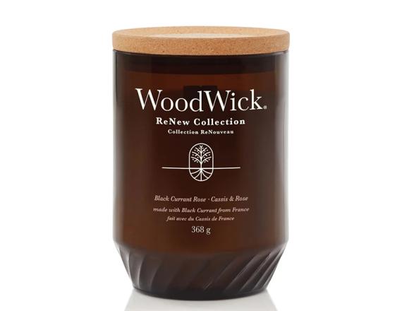 WoodWick Renew Black Currant Rose, Lumanare Parfumata, 368g