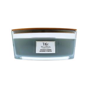 WoodWick Evergreen Cashmere, Lumanare Parfumata, 453.6g