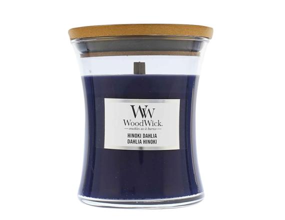WoodWick Hinoki Dahlia, Lumanare Parfumata, 275g
