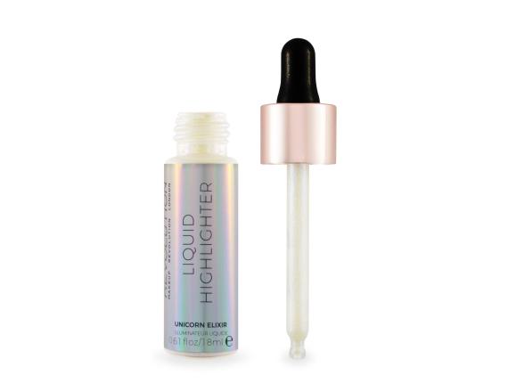 Makeup Revolution - Liquid Highlighter, Femei, Iluminator lichid, Unicorn Elixir, 18 ml