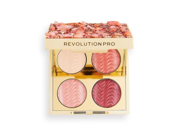 Makeup Revolution - Pro, Femei, Paleta de make-up, Quartz Crush, 3.2 g
