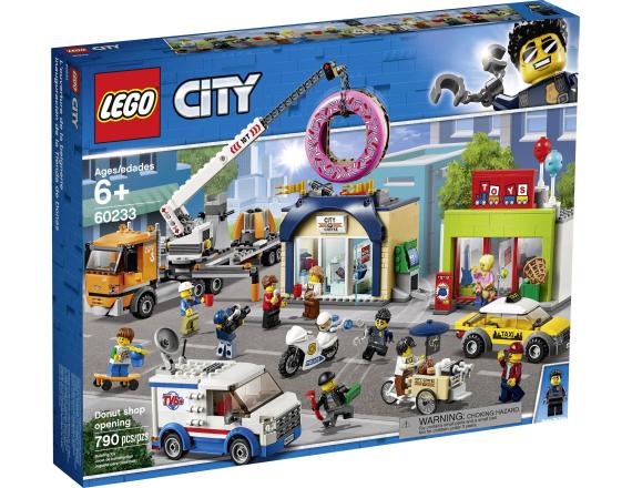 LEGO CITY TOWN DONUT SHOP OPENING 6+