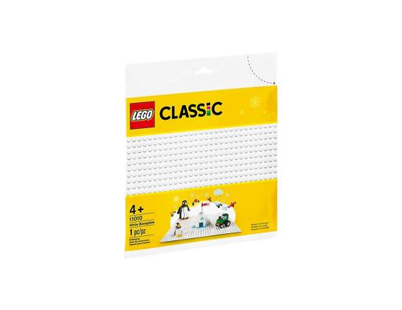 LEGO CLASSIC WHITE BASEPLATE 4+
