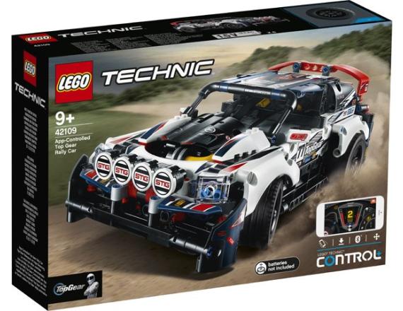 LEGO TECHNIC APP-CONTROLLED TOP GEAR RALLY CAR 9+