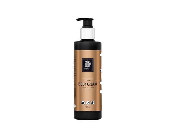 Crema pentru corp Formula H Natural Tropical Fruits Bottle, 250ml