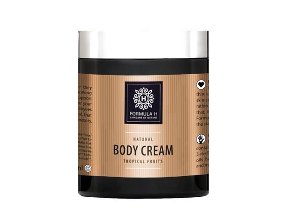 Crema pentru corp Formula H Natural Tropical Fruits Jar, 250ml
