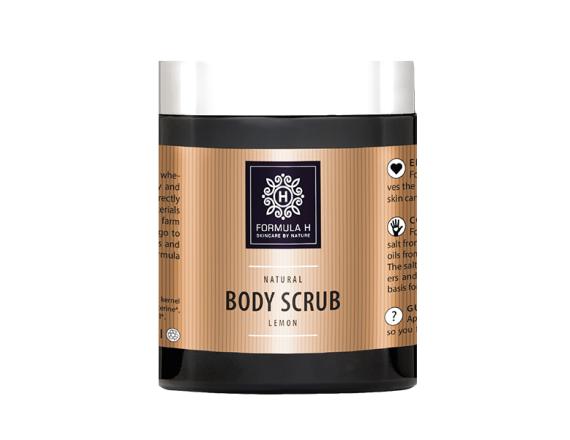 Scrub pentru corp Formula H Natural Lemon, 250ml