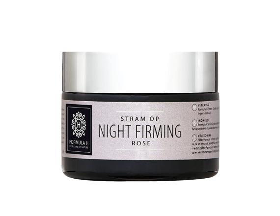 Ser pentru ten Formula H Night Firming Rose, 50ml