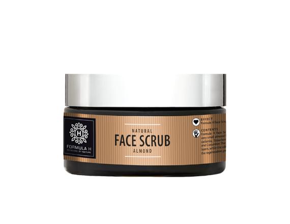 Scrub pentru ten Formula H Natural Almond, 100ml