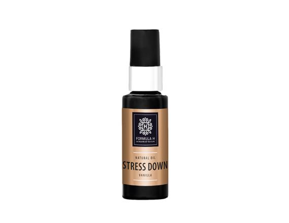 Ulei pentru masaj Formula H Stress Down Vanilla, 50ml