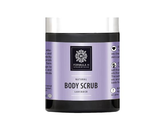 Scrub pentru corp Formula H Natural Lavender, 250ml