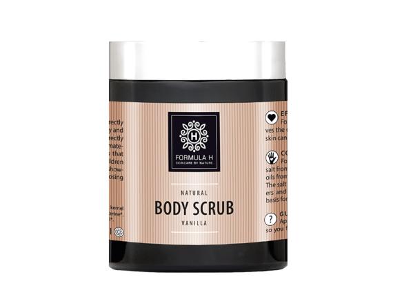 Scrub pentru corp Formula H Natural Vanilla, 250ml