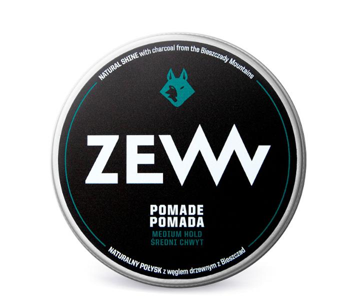 ZEW Miracle Hair Pomade With Charcoal, Pomada, Fixare Medie cu Luciu Natural, 50ml
