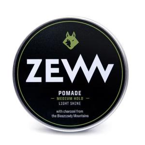 ZEW Miracle Hair Pomade With Charcoal, Pomada, Fixare si Luciu Mediu, 100ml