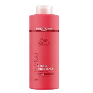 Balsam pentru par gros/aspru vopsit Wella Professionals Invigo Color Brilliance, 1000ml