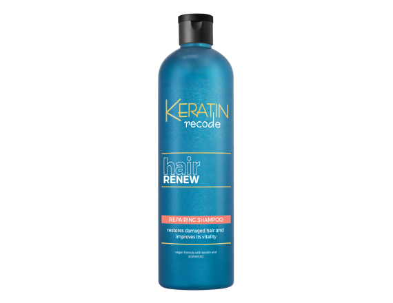 Keratin Recode Hair Renew Repairing, Sampon Pentru Ingrijirea Parului Uscat Si Deteriorat, 400ml