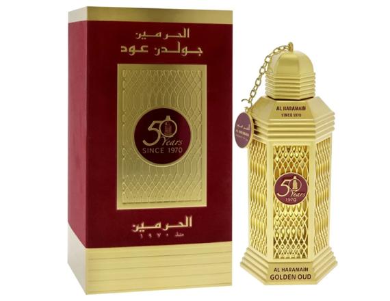 Al Haramain Golden Oud, Eau De Parfum, Unisex, 100ml