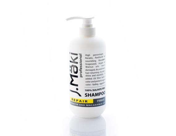 J.Maki Professional Repair, Sampon par deteriorat, 750ml