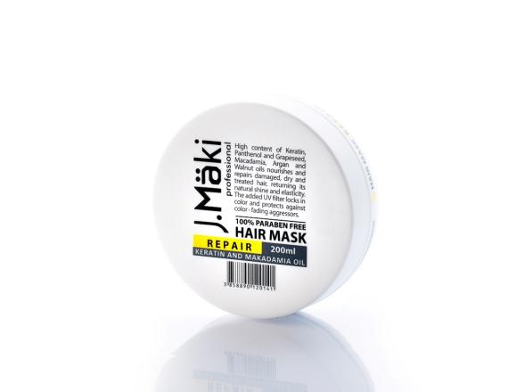 J.Maki Professional Repair, Masca par deteriorat, 200ml