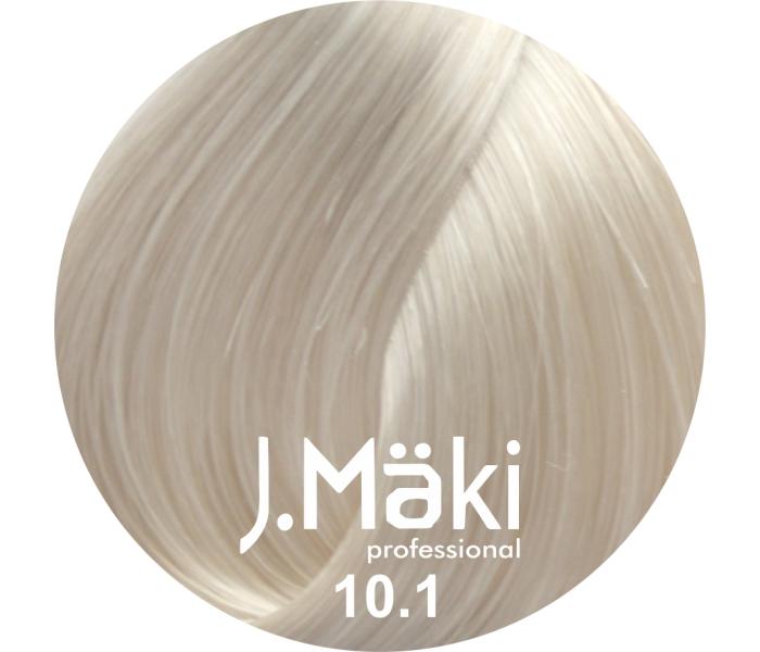 J.Maki Professional, Vopsea permanenta 10.1/Blond extra deschis cenusiu, 60ml