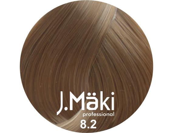 J.Maki Professional, Vopsea permanenta 8.2/Blond perlat deschis, 60ml
