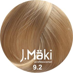 J.Maki Professional, Vopsea permanenta 9.2/Blond perlat foarte deschis, 60ml