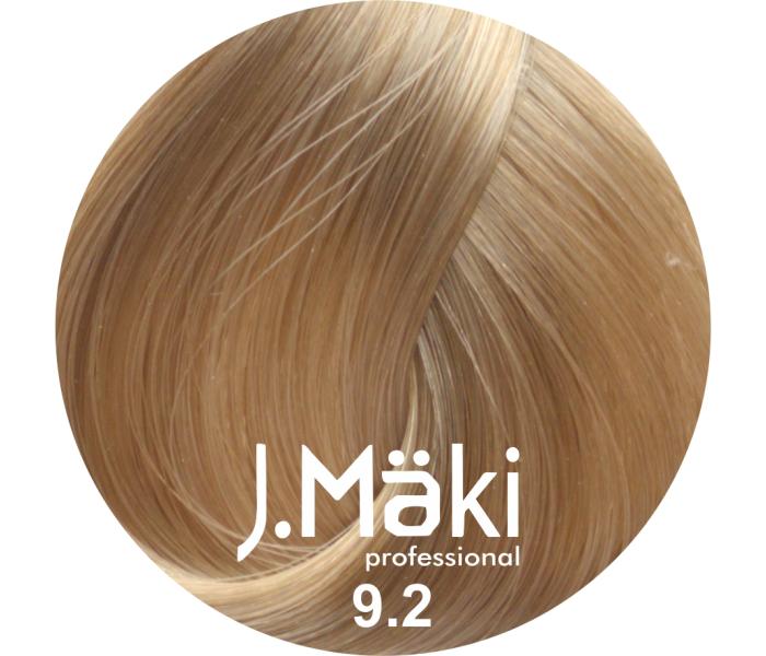 J.Maki Professional, Vopsea permanenta 9.2/Blond perlat foarte deschis, 60ml