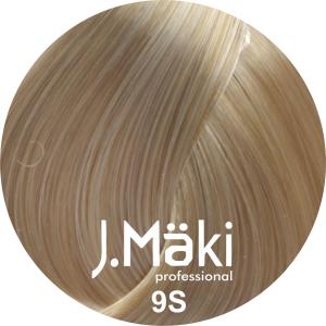 J.Maki Professional, Vopsea permanenta 9S/Blond nisipiu foarte deschis, 60ml