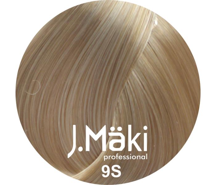 J.Maki Professional, Vopsea permanenta 9S/Blond nisipiu foarte deschis, 60ml