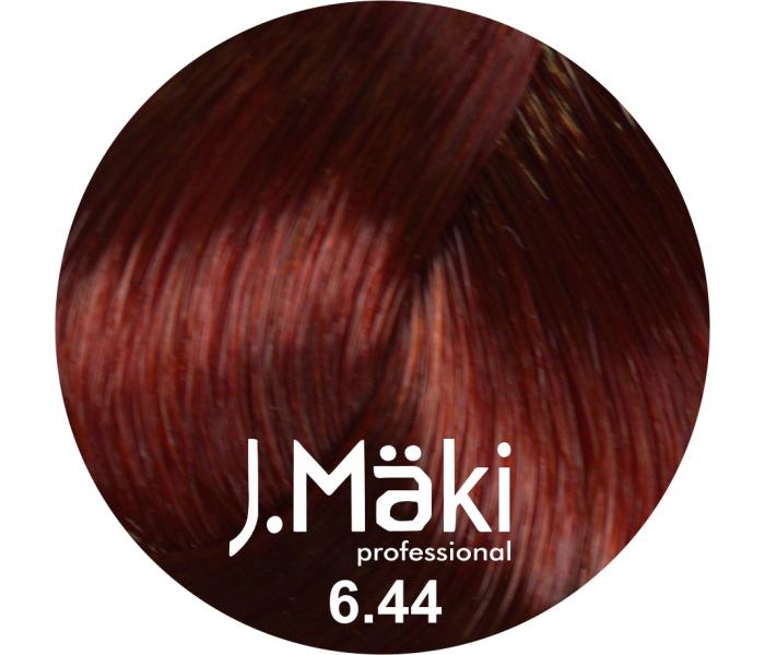 J.Maki Professional, Vopsea permanenta 6.44/Blond cupru intens inchis, 60ml