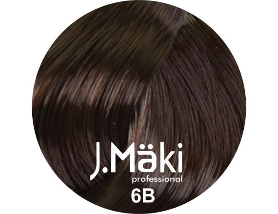 J.Maki Professional, Vopsea permanenta 6B/Blond mocha inchis, 60ml