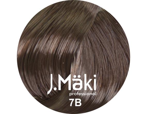 J.Maki Professional, Vopsea permanenta 7B/Blond cappuccino mediu, 60ml