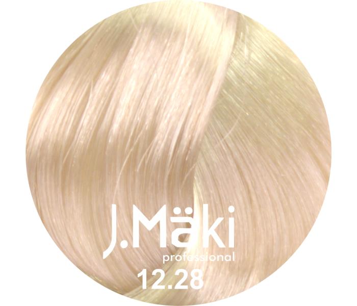 J.Maki Professional, Vopsea permanenta 12.28/Blond perlat bej super deschis, Super Blond, 60ml