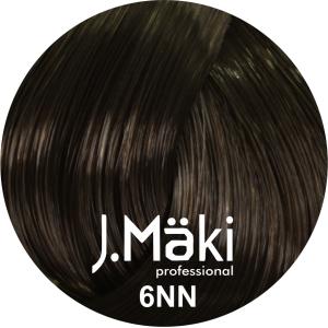 J.Maki Professional, Vopsea permanenta 6NN/Blond inchis intens, 60ml