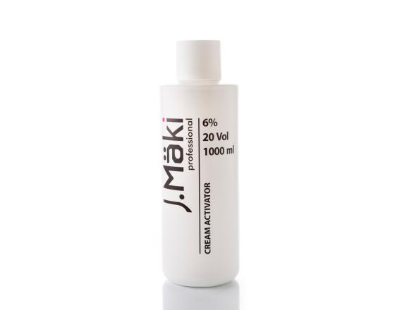 J.Maki Professional, Activator-Cream 20 vol / 6%, Oxidant, 1000ml